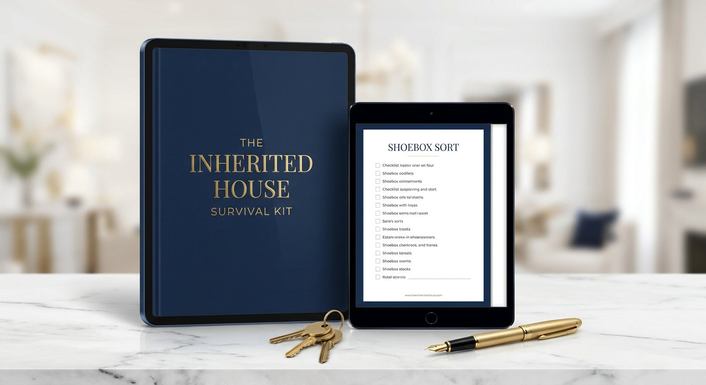 The Inherited House Survival Kit + 4 Exclusive BONUS + The Executor's Shoebox Sort