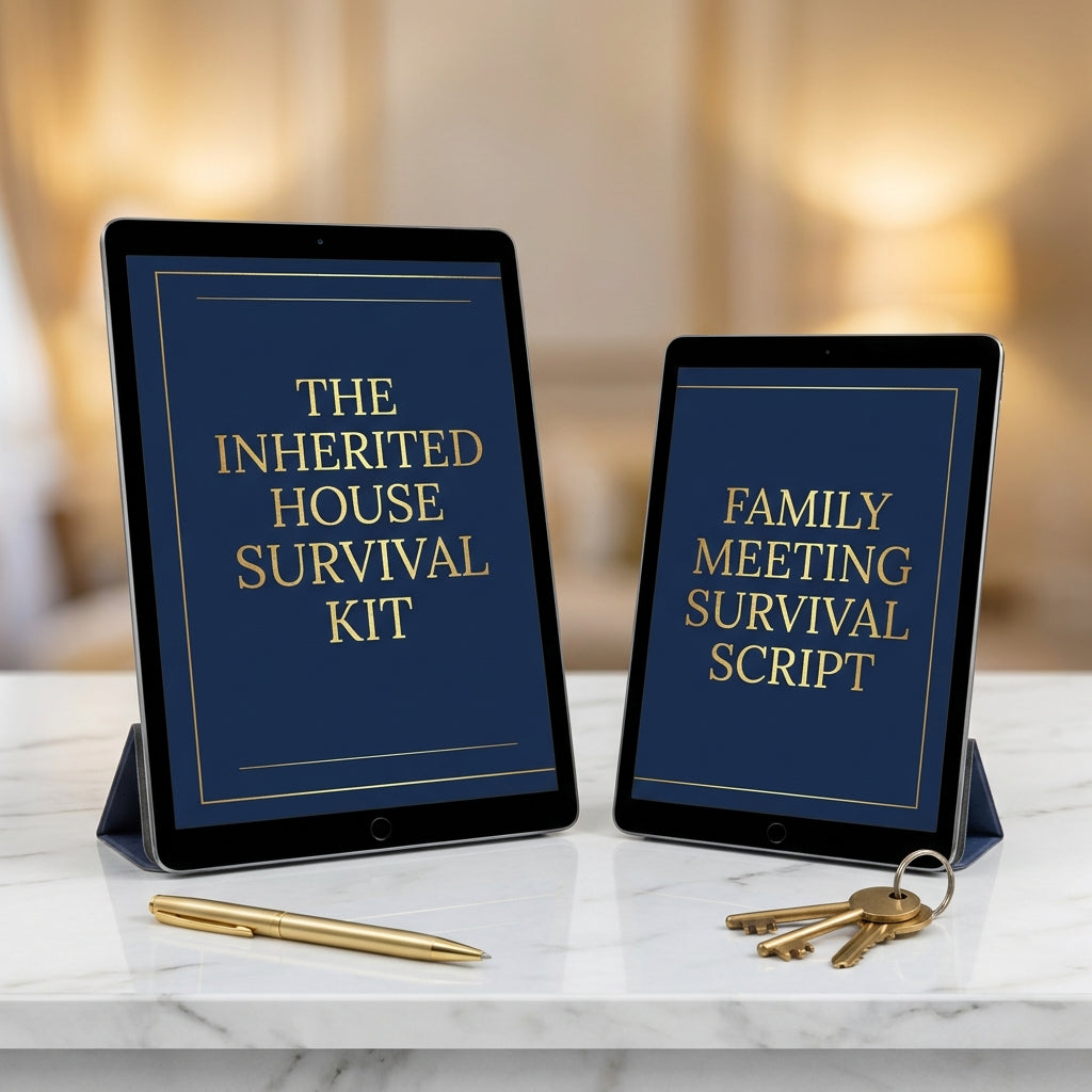 The Inherited House Survival Kit + 4 Exclusive BONUS + The Family Meeting Survival Script