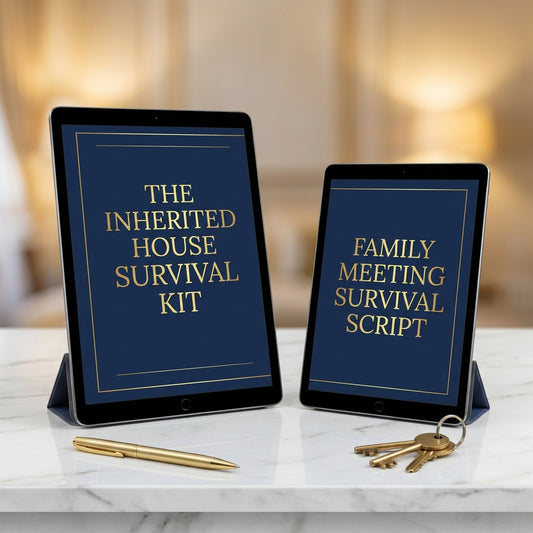 The Inherited House Survival Kit + 4 Exclusive BONUS + The Family Meeting Survival Script