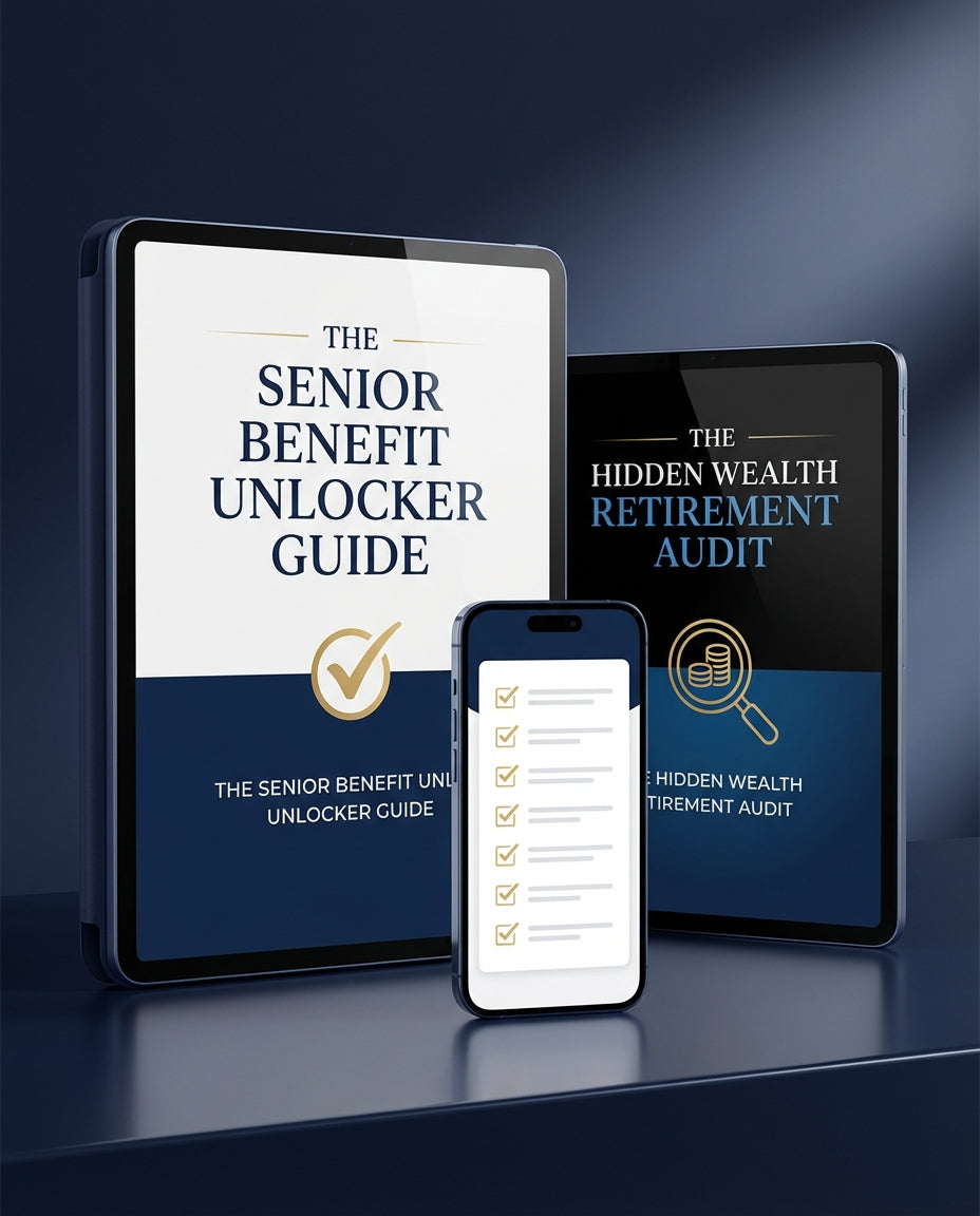 The Senior Benefit Unlocker Guide + Free Bonus. + The Hidden Wealth Retirement Audit