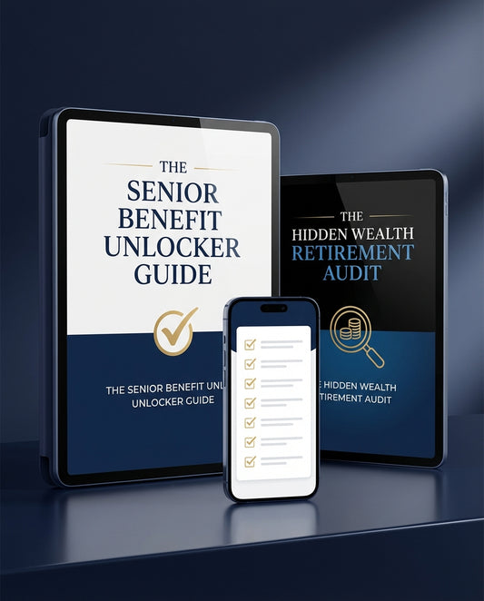 The Senior Benefit Unlocker Guide + Free Bonus. + The Hidden Wealth Retirement Audit