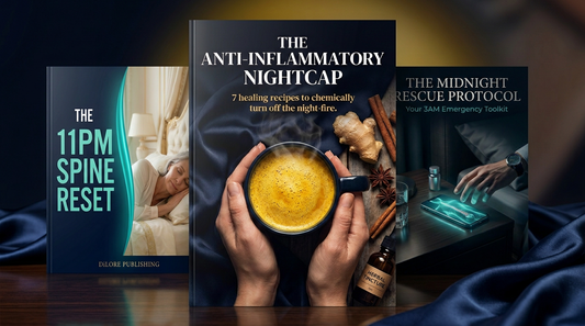 THE 11pm Spine Reset + 3 FREE Bonus + The Midnight Rescue Protocol + The Anti-Inflamatory Nightcap